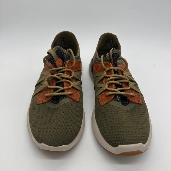 Olukai Mio Li Slip On Sneakers Green Orange Mesh Summer Shoes Men\'s size 8 main image 7